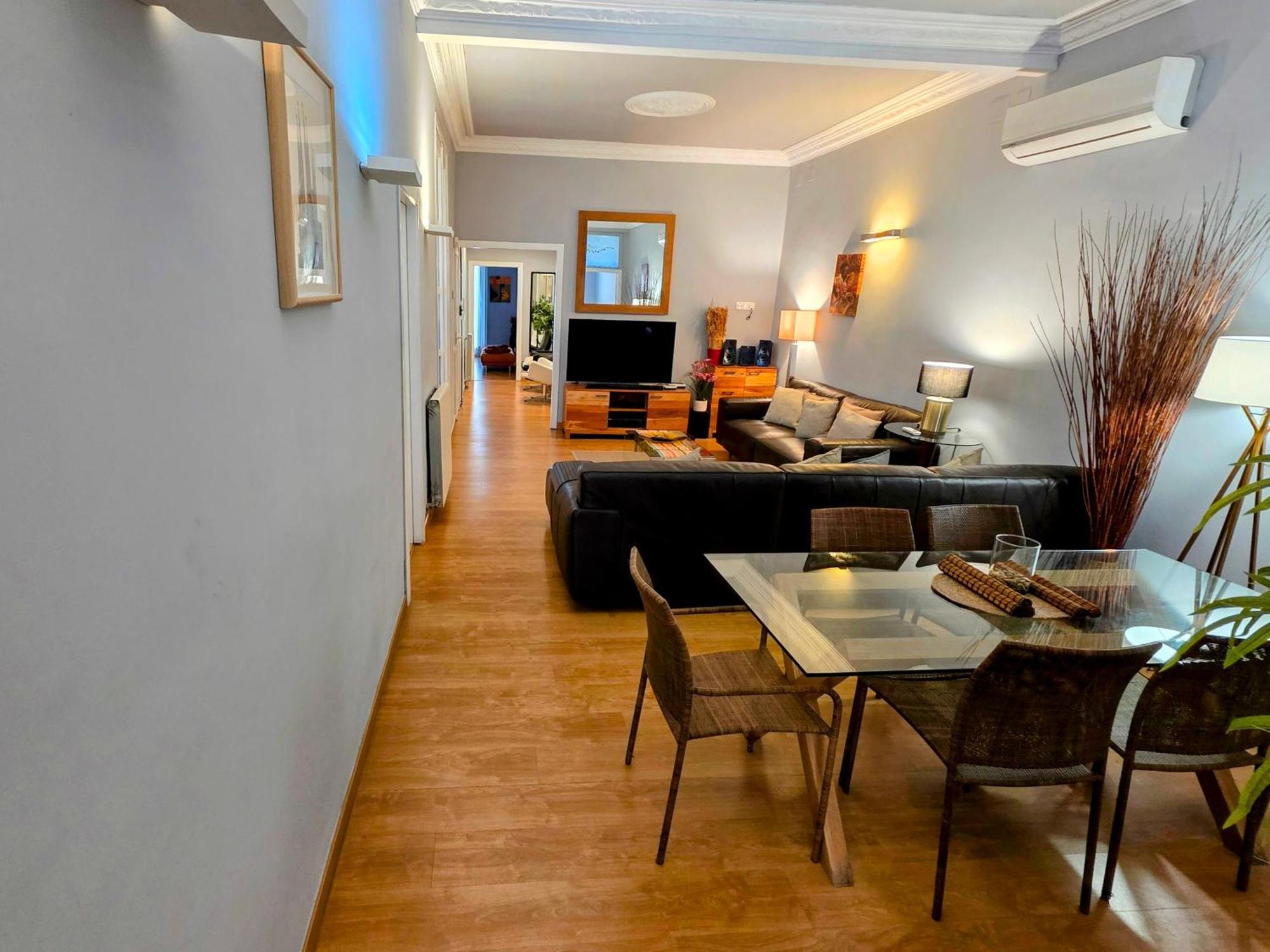 Luxury Central Apartment Barcelona Bagian luar foto