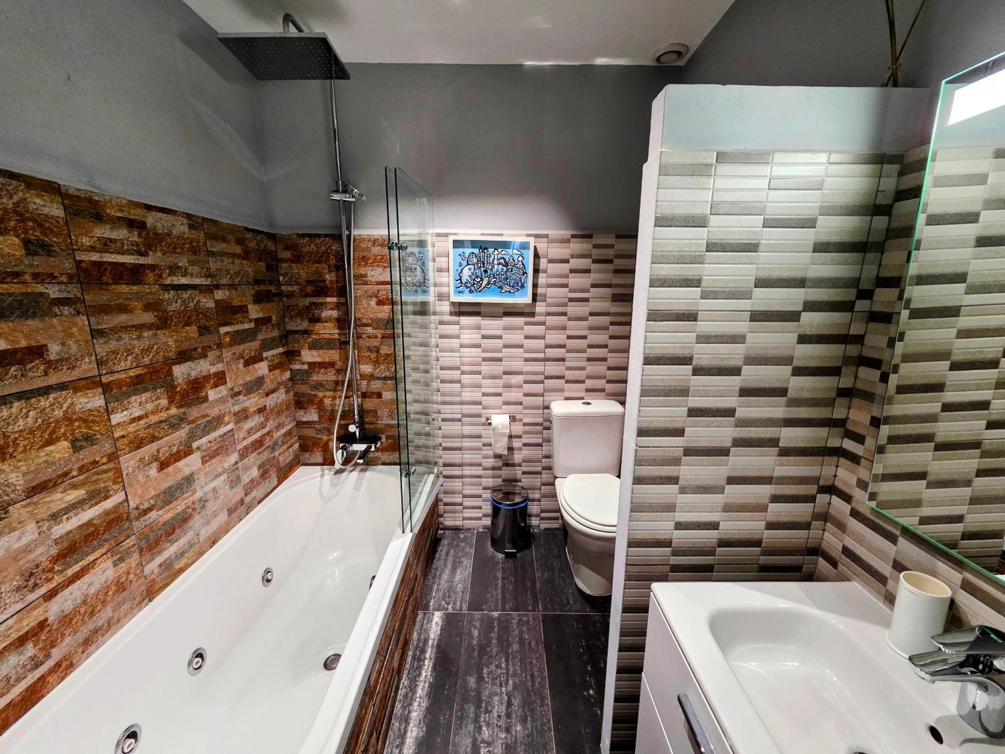 Luxury Central Apartment Barcelona Bagian luar foto